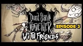Don't Starve Together - With Caturday Friends - Ep3 - XENOMORPH MOD (1080p)