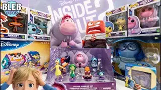 Inside out 2 Disney Pixar toy collection unboxing ASMR | Embarrassment plush toy | toy review