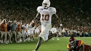 Vince Young Touchdown College Football Flashback | 2006 Rose Bowl