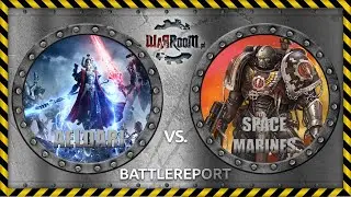 WH40K Battle Report 01 - Space Marines vs Aeldari
