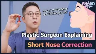 [Grand Plastic Surgery] Plastic Surgery Explaining Short Nose Correction