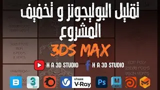 طريقة تقليل البوليجونز و تخفيف المشروع