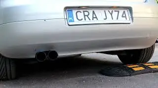 Volkswagen Golf V 1.9 TDI straight exhaust sound