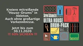 ULTRA HOUSE DRUM PACK Vol 1 | SPEZIAL DEAL