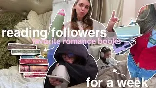 i read my followers favorite books and now I’m in a reading slump (spoiler free reading vlog)