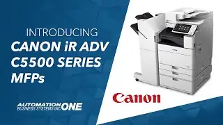 Canon imageRUNNER ADVANCE C5500i Series Product Video
