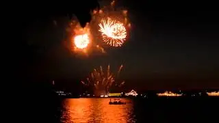 Фейерверк на День ВМФ 2014