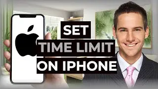 How to set time limit for app on IPHONE