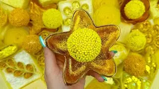 ASMR★Soap boxes with foam glitter & starch★4K★
