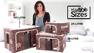 BlushBees Foldable LIVING BOX - Storage Boxes for Clothes