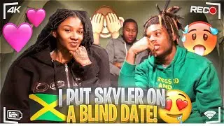 I PUT @TRAAVY ON A BLIND DATE WITH A JAMAICAN BADDIE *GONE RIGHT* | #BLINDDATE