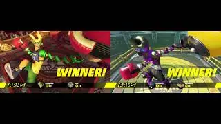 Spring Man VS Springtron Winning Voices Side By Side
