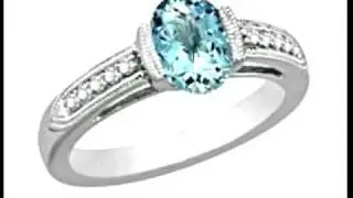 Aquamarine Engagement Rings