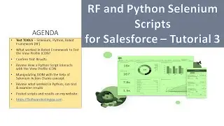 Robot Framework Scripts for Salesforce Tutorial 3