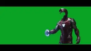 🔴Green Screen:Iron man suit up mark 85!