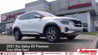 2021 Kia Seltos EX Premium (White) - Features