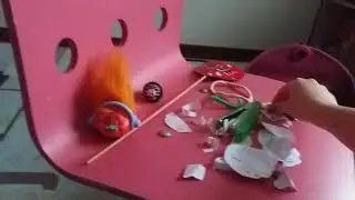 Раскрываю самодельный шарик лол