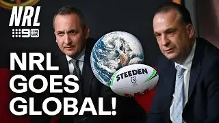 NRL exploring GLOBAL round to open the 2027 season! | NRL on Nine