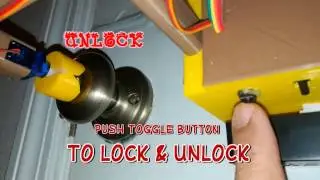 Smart Automatic Door Lock System - Arduino Nano based project