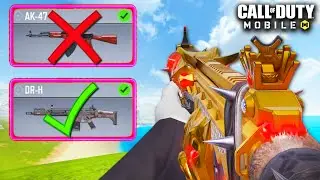 STOP USING AK47 and USE THE DRH 🤯 (COD MOBILE)