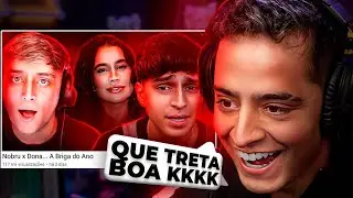 Coringa reagindo ao meu vídeo: Nobru x Dona... A Briga do Ano