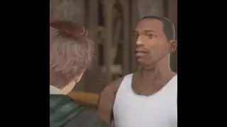 Carl Johnson from GTA in Hogwarts Legacy