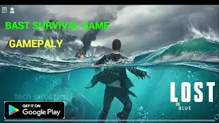 Lost in blue gameplay | Action-adventure | survival games for android & iOS 2022 | Tech error Tamil
