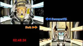 Portal 2 - Co-op speed run (Chapter 2)