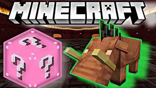 Minecraft: HOGLIN LUCKY BLOCK CHALLENGE COLOSSEUM - Lucky Block Mini-Game