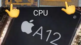 A12 CPU Cleaning and Reball 