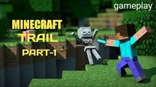 MINECRAFT SURVIVAL Minecraft trail gameplay part 1 SUDHAN GAMING #minecraft