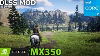 Red Dead Redemption 2 (with DLSS) \ Nvidia MX350 + i5-10210U + 16GB RAM \ Performance Testing.