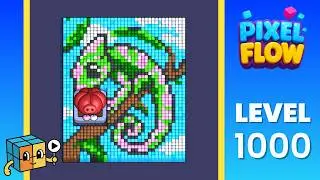 Pixel Flow Level 1000 (Very Hard) Walkthrough Solution