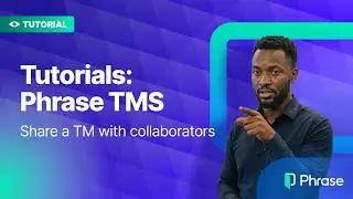 Phrase TMS: Share a TM with collaborators, so they can keep it always up to date
