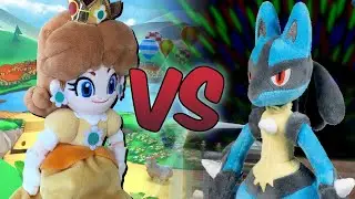 Daisy VS Lucario - Super Smash Bros. Plush