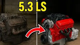 Painting a 5.3 LS and 4L60E