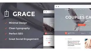 Grace - Church & Religion WordPress Theme | Themeforest Website Templates and Themes