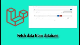 Fetch data from database
