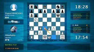 Chess Game Analysis: AlaaAnka - Guest38481641 : 1-0 (By ChessFriends.com)