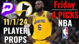 PRIZEPICKS UNDERDOG NBA THURSDAY 11/1 CORE PLAYER PROPS!!