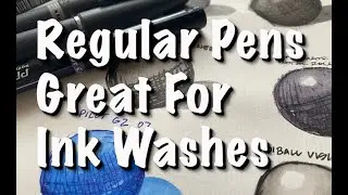 Ink Pens For Ink Washes