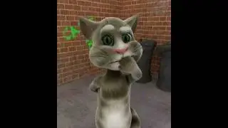 Talking Tom gets drunk on milk