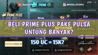 Cara Beli PRIME PLUS PUBG MOBILE Menggunakan Pulsa