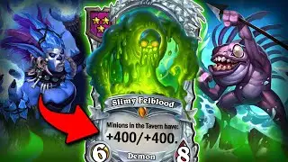 The CRAZIEST Felblood Game! | Hearthstone Battlegrounds