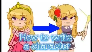 How to write a character