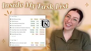 How I Set Up My Notion Task Management System (Tour + Setup Tips!)