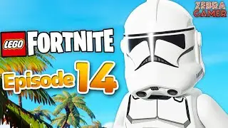 LEGO Fortnite Gameplay Walkthrough Part 14 - Clone Trooper! Max Level Crafting Bench!