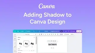 How to Add Shadow in Canva