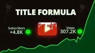 This hidden Title Formula Will 10X Your Views (2025)