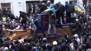 Украина.Штурм Администрации Президента Украины 01.12.2013